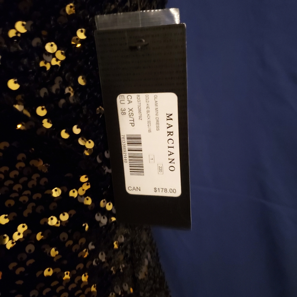 🖤💛 lowback dress by Marciano - Picture 4 of 10